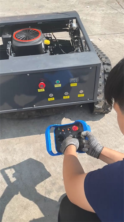 Lawnmower test drive