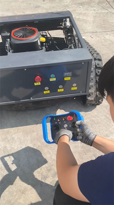 Lawnmower test drive