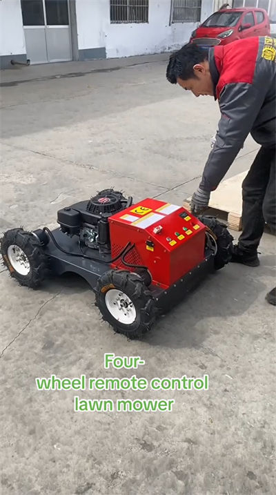 Lawnmower test drive