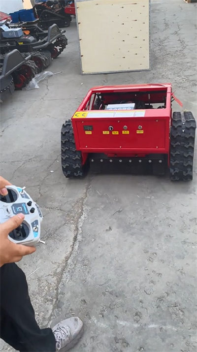 Lawnmower test drive