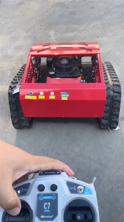 Lawnmower test drive