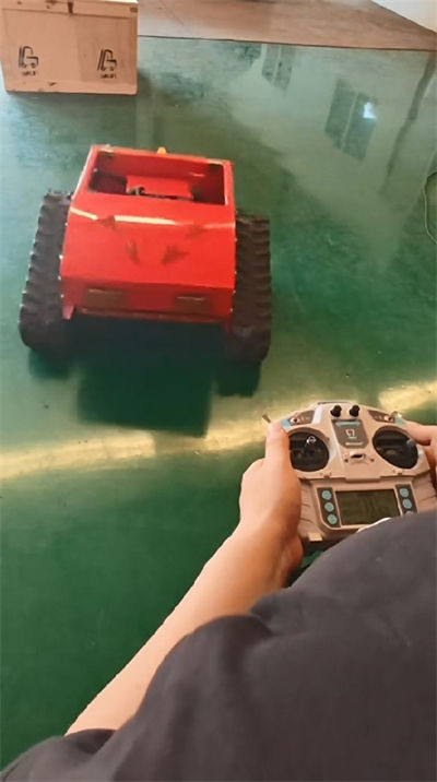 Lawnmower test drive