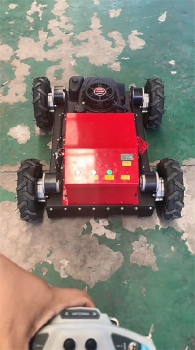 Lawnmower test drive